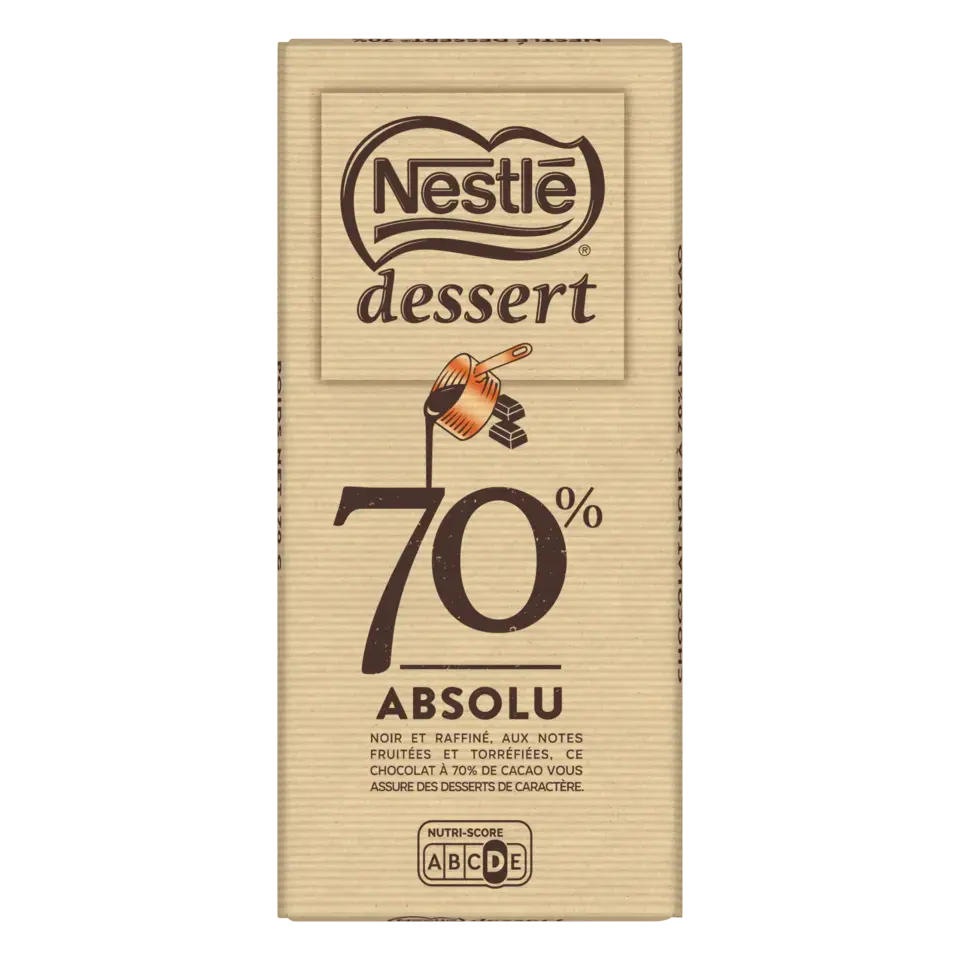 DESSERT Noir 70% Wrapper 22x170g FR