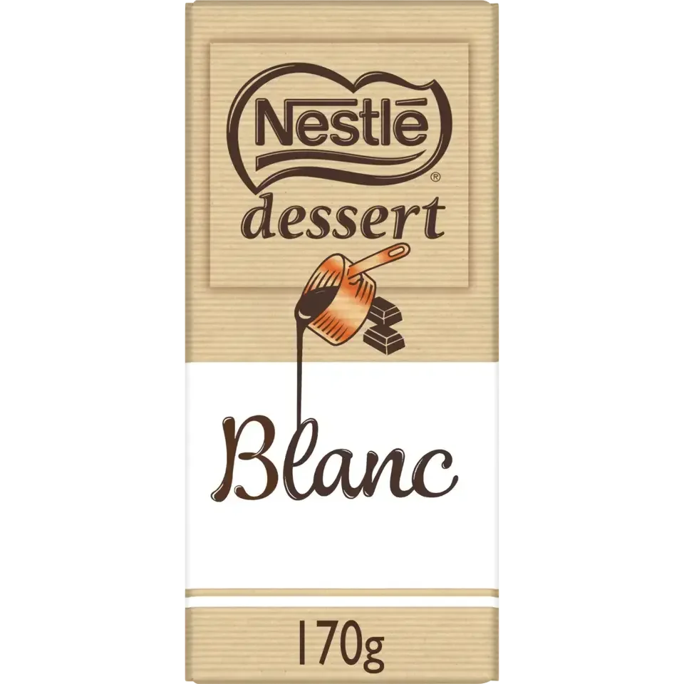NESTLE DESSERT White Tablet Wrapper 20x170g FR