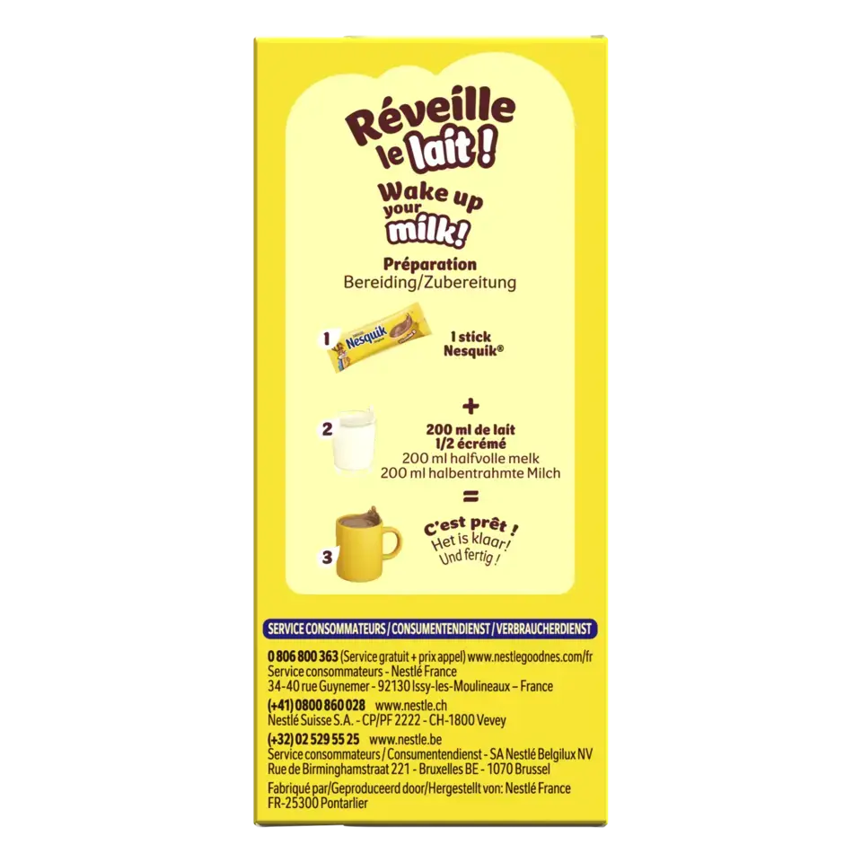 NESQUIK Stick Carton 12x13.5g FR