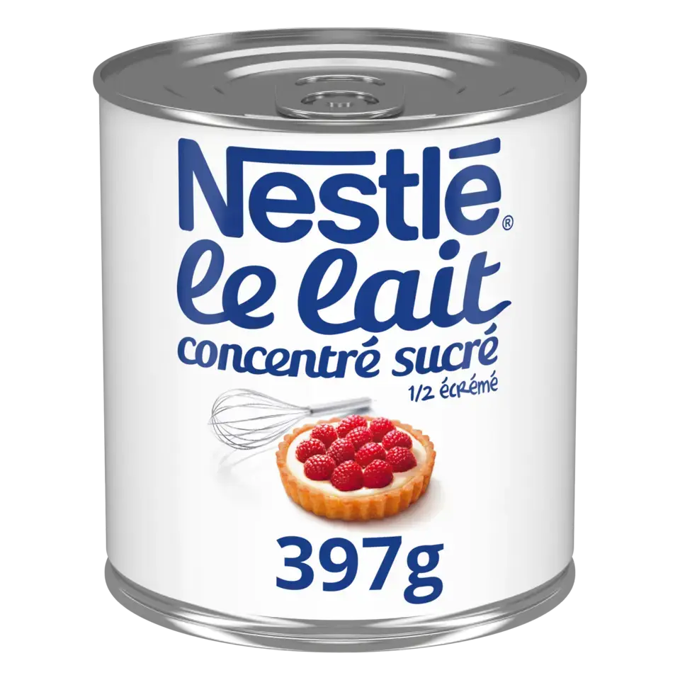NESTLE Sweetened Condensed Milk 4% Fat Can 12x397gr FR