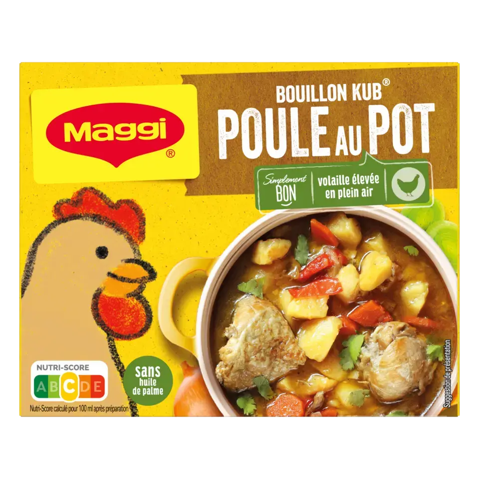 MAGGI Bouillon H Boiling Fowl Carton 20x150g FR