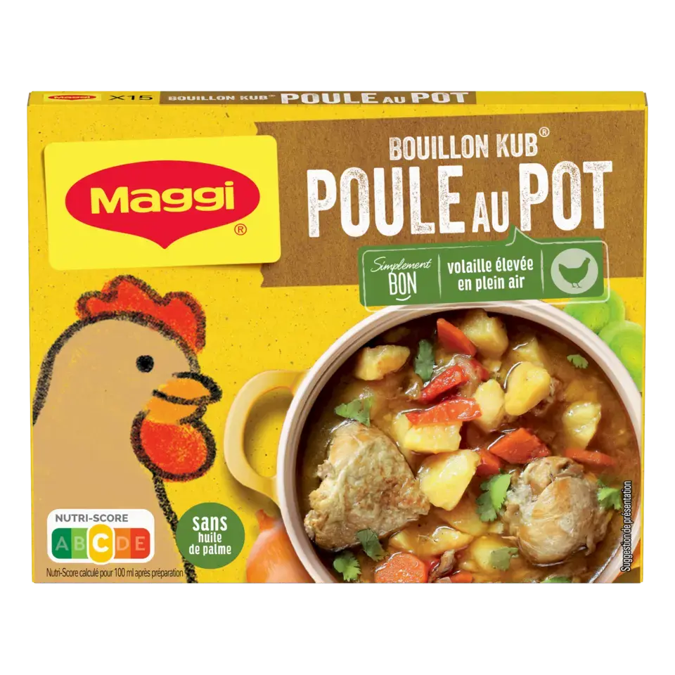 MAGGI Bouillon Boiling Fowl FR Carton 150g