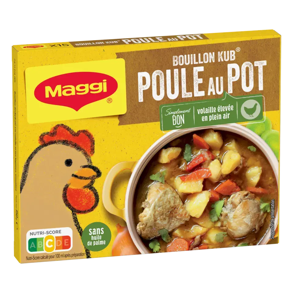 MAGGI Bouillon Boiling Fowl FR Carton 150g