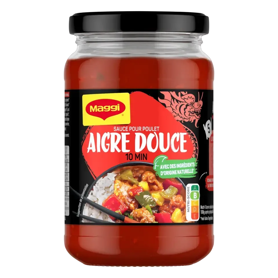 MAGGI MAGIC ASIA Sweet &amp; Sour Sauce Jar 6x355g FR