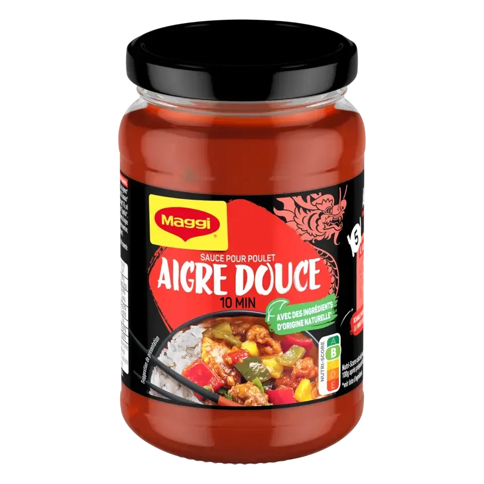 MAGGI MAGIC ASIA Sweet &amp; Sour Sauce Jar 6x355g FR