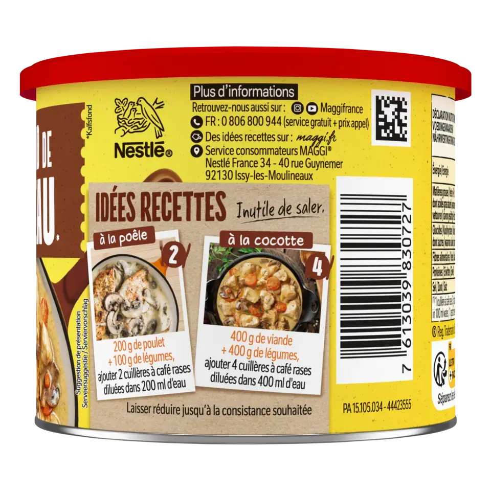 MAGGI Stock Veal Can 12x110g FR