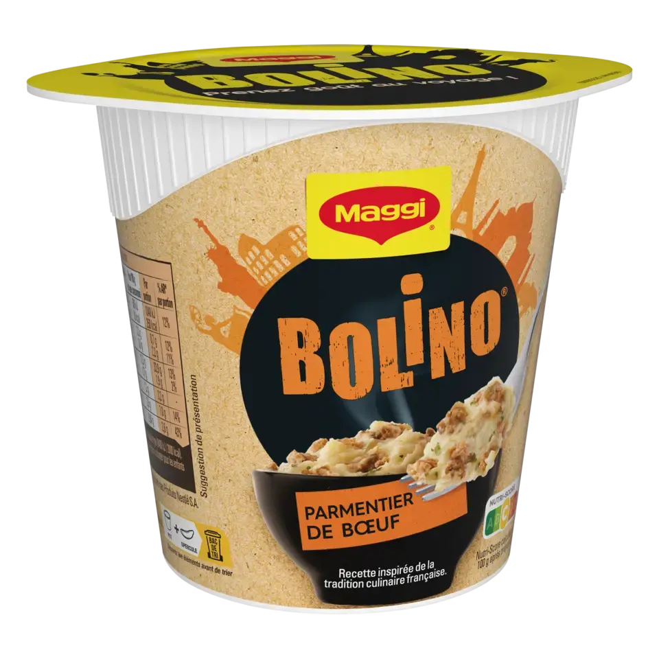 MAGGI BOLINO Corned Beef Hash Cup 8x60g FR