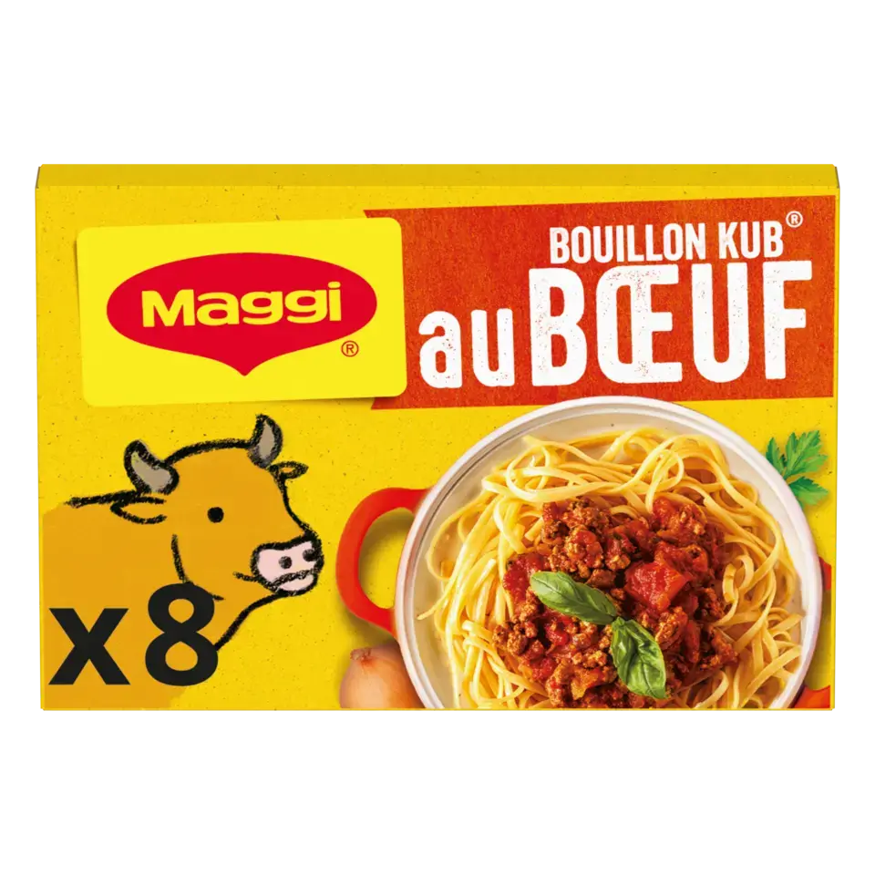 MAGGI Bouillon Beef Carton 20x80g FR