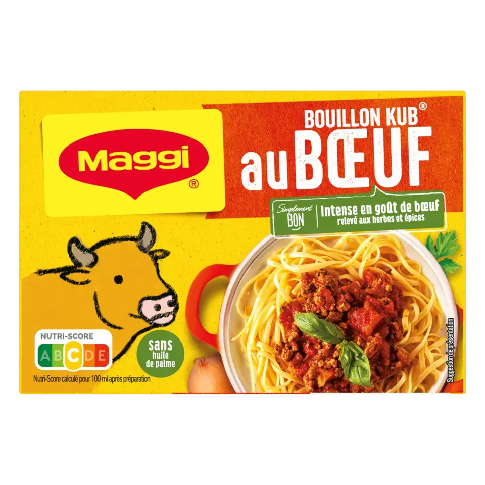 MAGGI Bouillon Beef Carton 20x80g FR