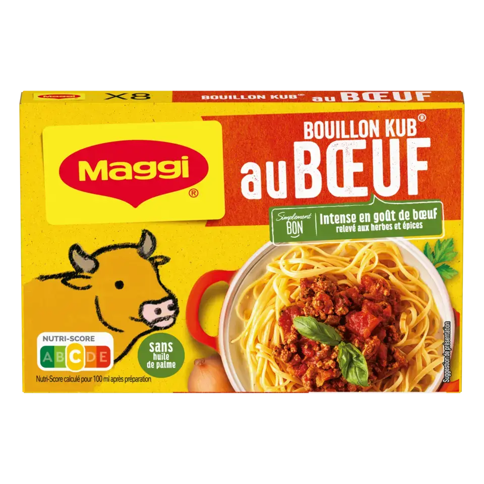 MAGGI Bouillon Beef Carton 20x80g FR