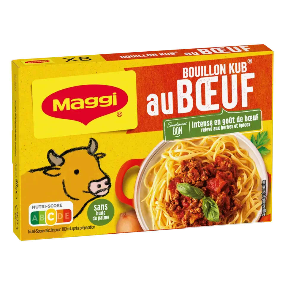 MAGGI Bouillon Beef Carton 20x80g FR