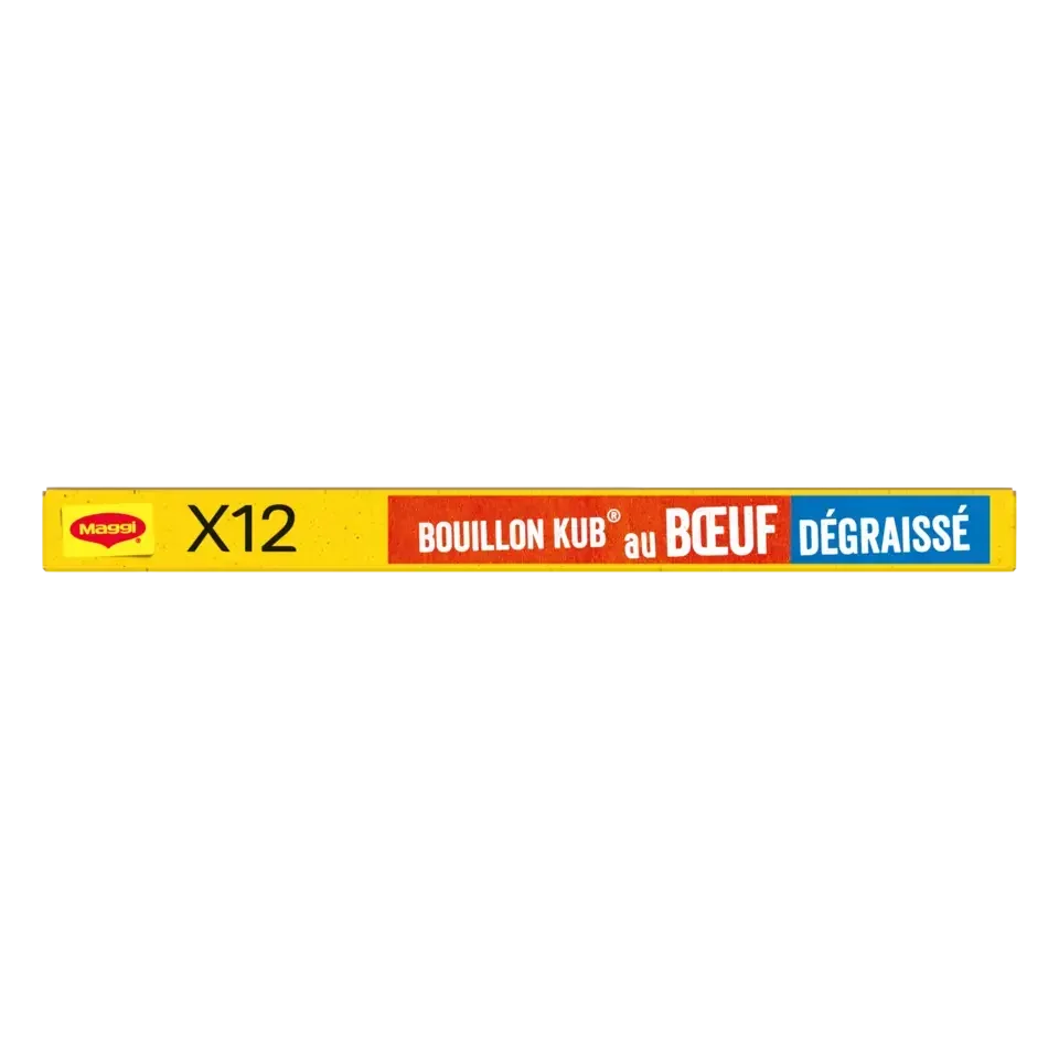MAGGI Bouillon Beef Fat Free Carton 20x120g FR