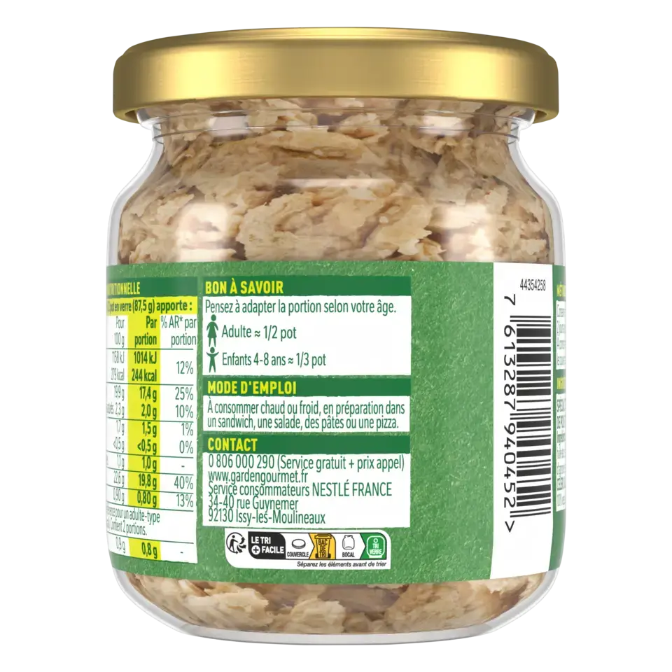 GARDEN GOURMET Vuna Jar 6x175g FR