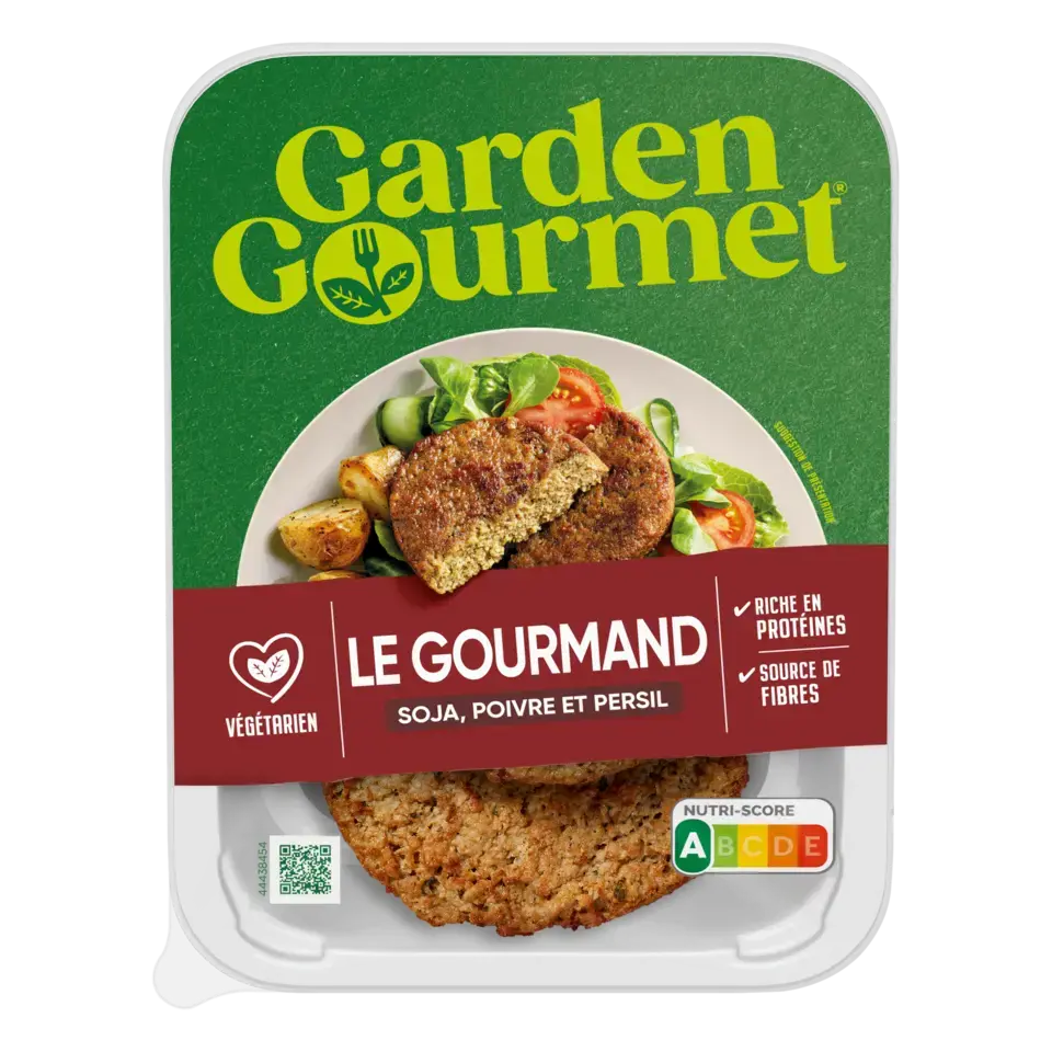 GARDEN GOURMET Vegetarian Burger XL Peel Pack 48x160g FR