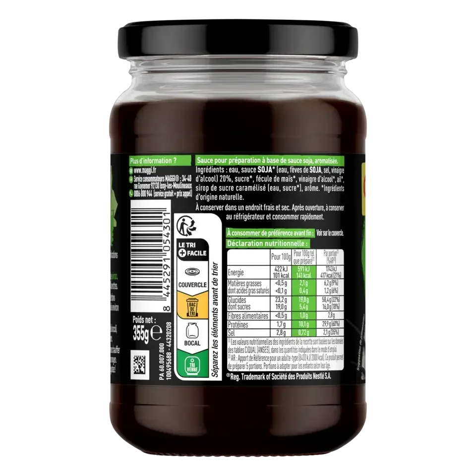 MAGGI MAGIC ASIA Teriyaki Sauce Ready To Heat Jar 355g FR