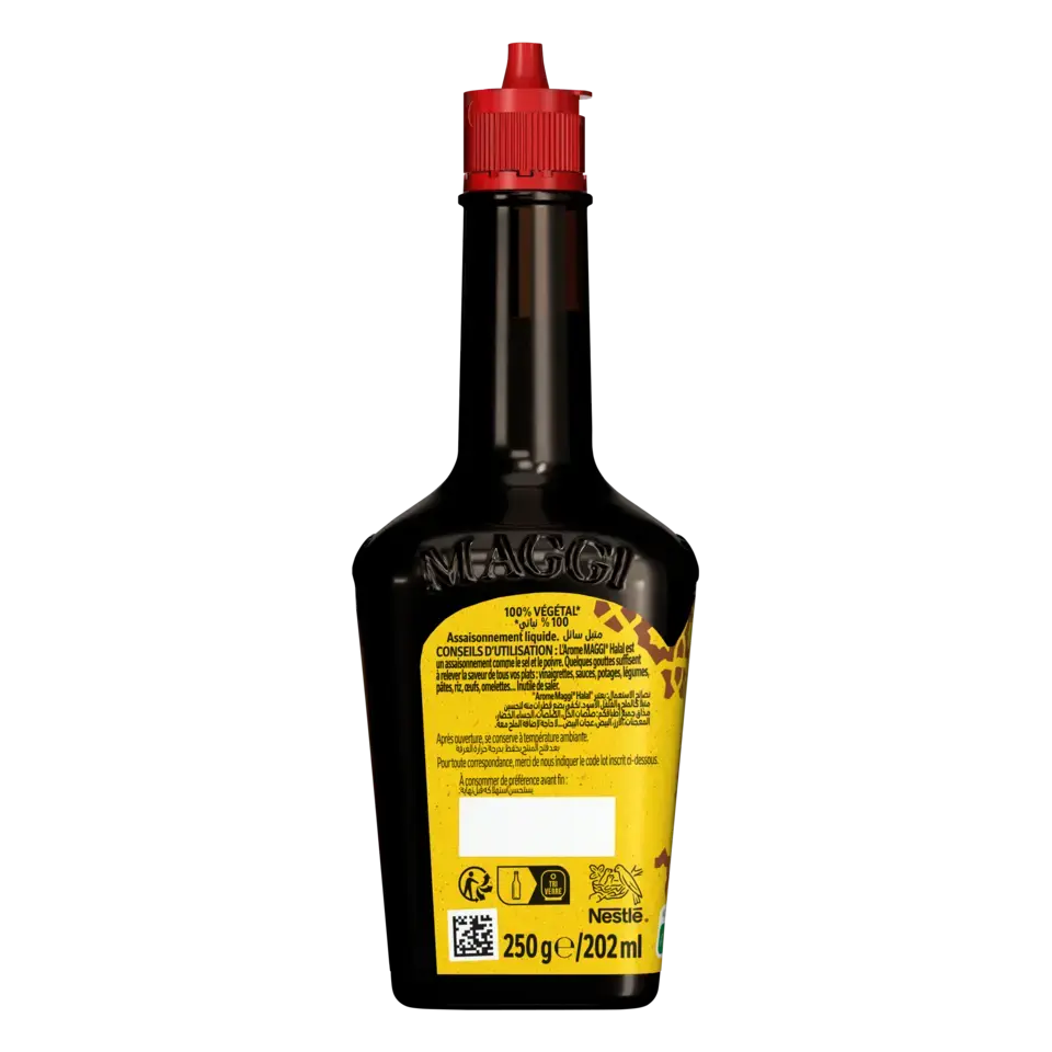 MAGGI Liquid Seasoning Halal Bottle 12x250g FR