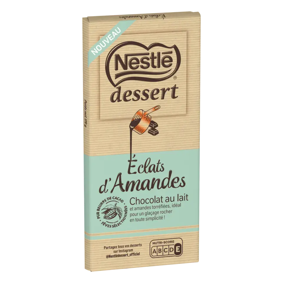 NESTLE DESSERT Milk Almond Wrapper 19x170g FR