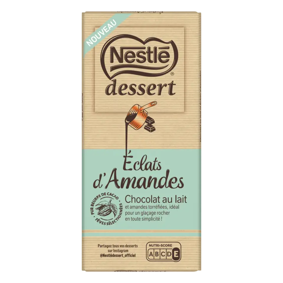NESTLE DESSERT Milk Almond Wrapper 19x170g FR
