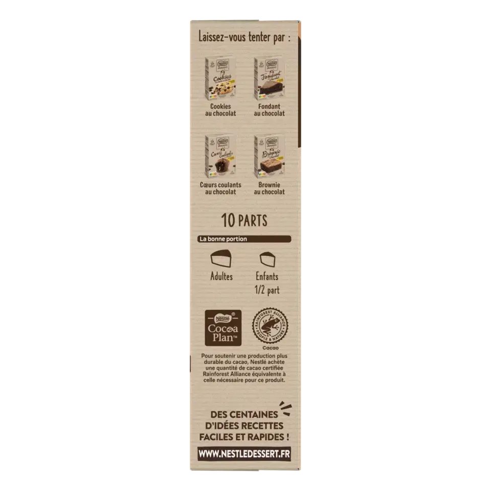 DESSERT Preparation Cake Soft Chocolate Box 10x344g FR