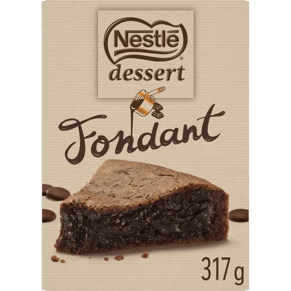 DESSERT Preparation Cake Fondant Chocolate Box 10x317g FR