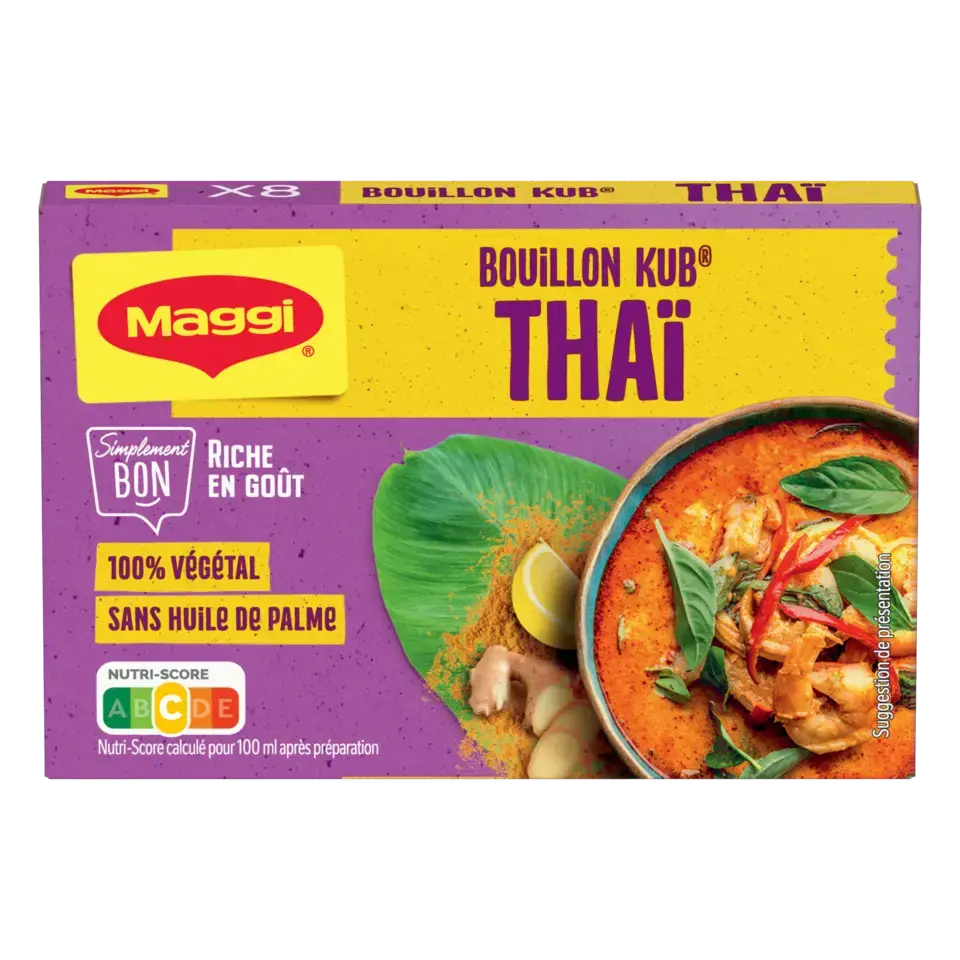 MAGGI Bouillon H Thai Box 20x80g FR