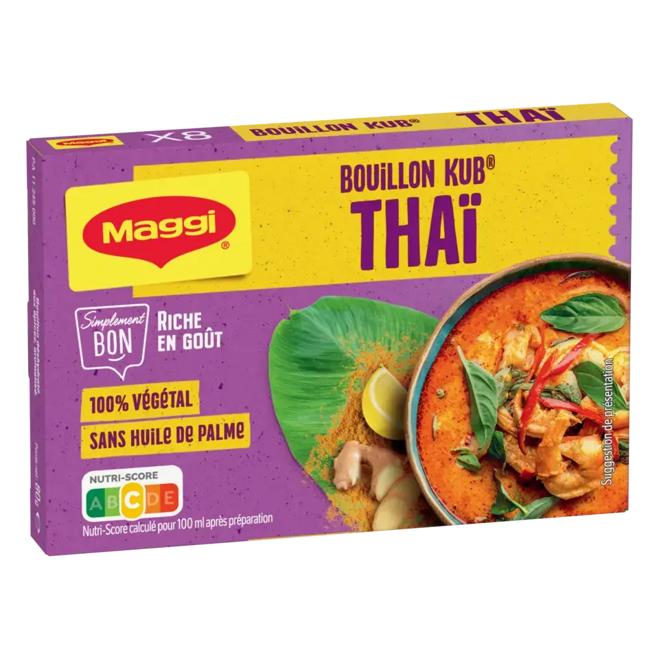 MAGGI Bouillon H Thai Box 20x80g FR