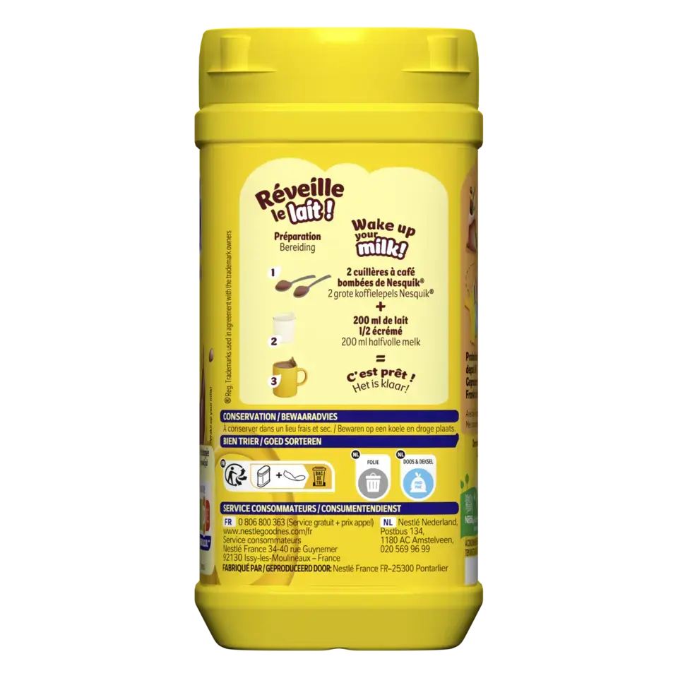 NESQUIK Plasticbox Tub 12x800g FR