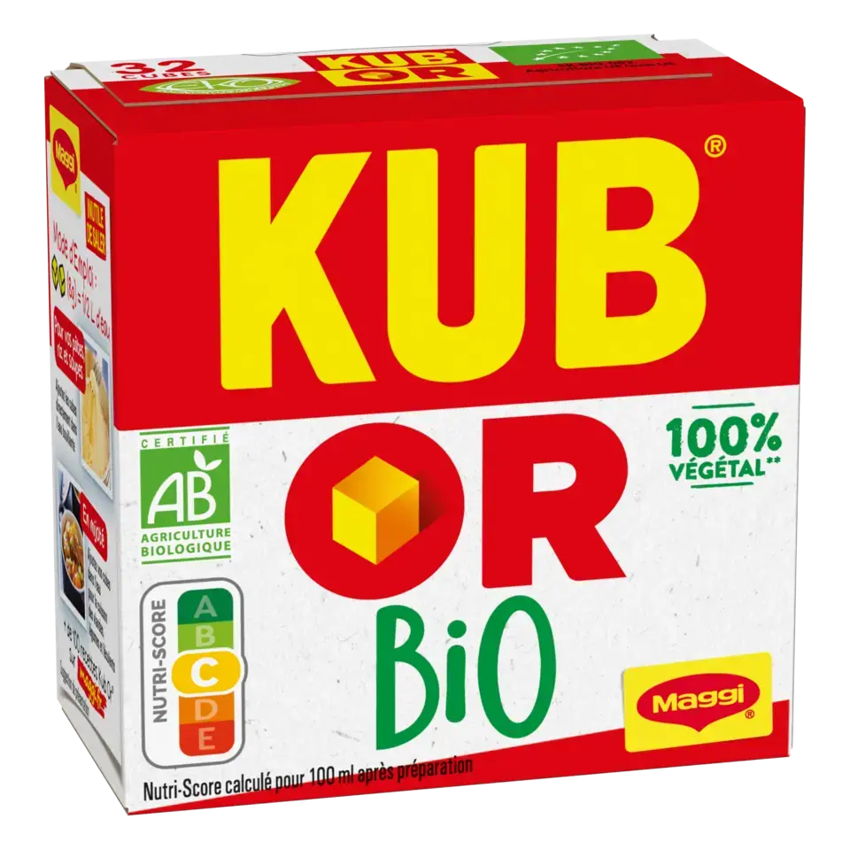 MAGGI Kub Or Organic Carton 15x128g FR