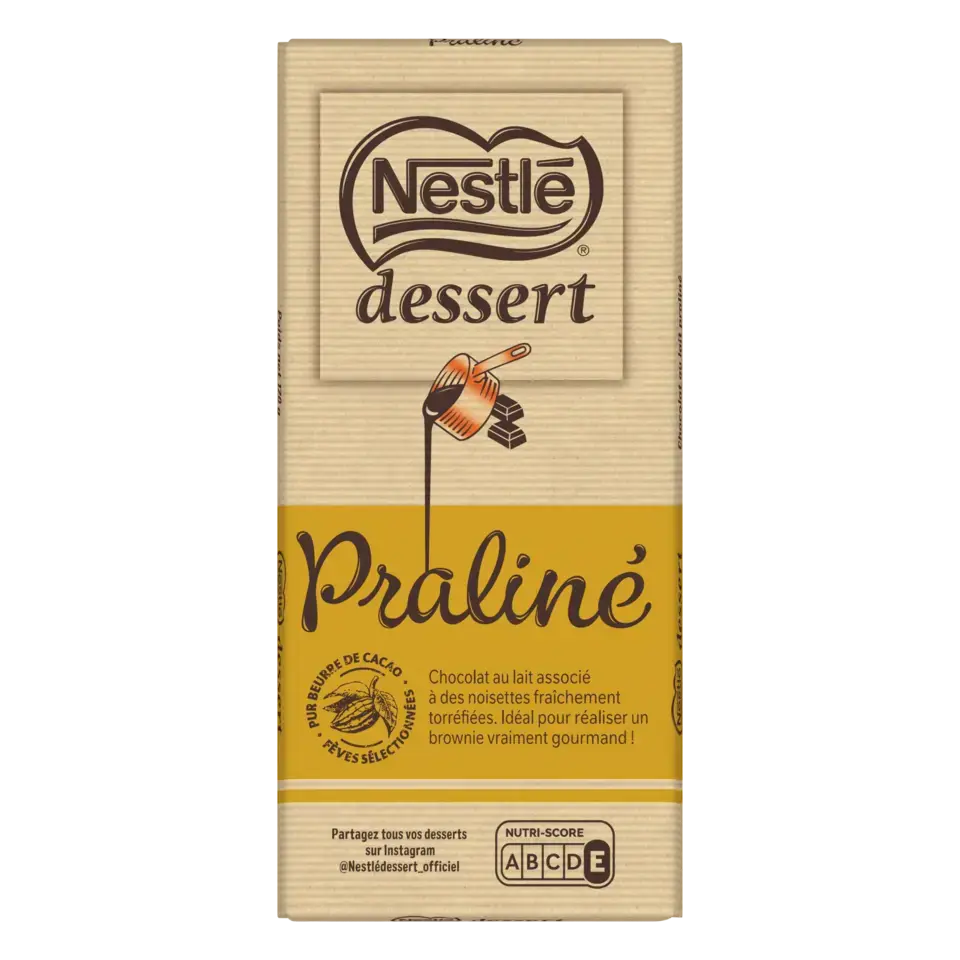 DESSERT Praline Milk Wrapper 20x170g FR