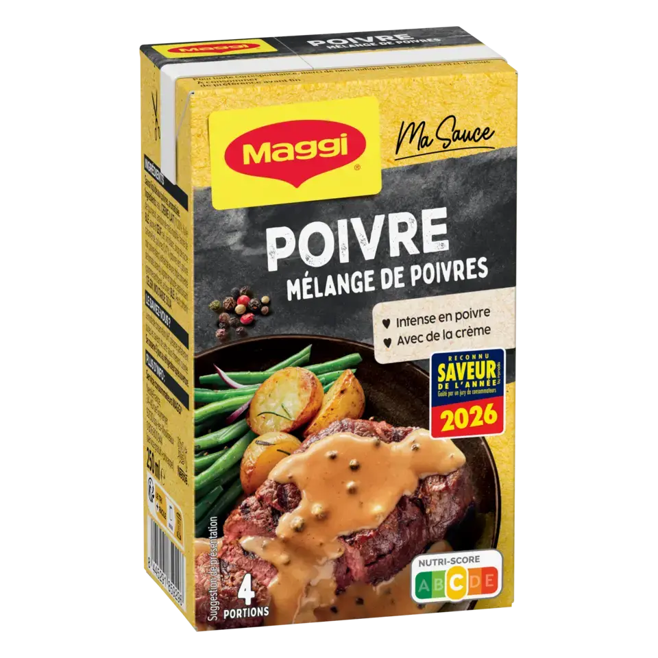 MAGGI Ma Sauce Fine Pepper Carton 12x250ml FR