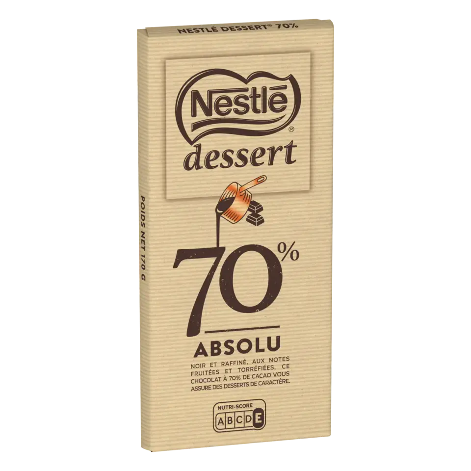 DESSERT Noir 70% Wrapper 22x170g FR