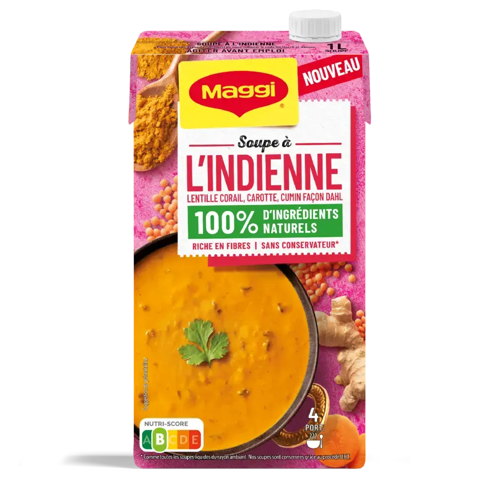 MAGGI Liquid Soup Indian Brick 6x1L FR
