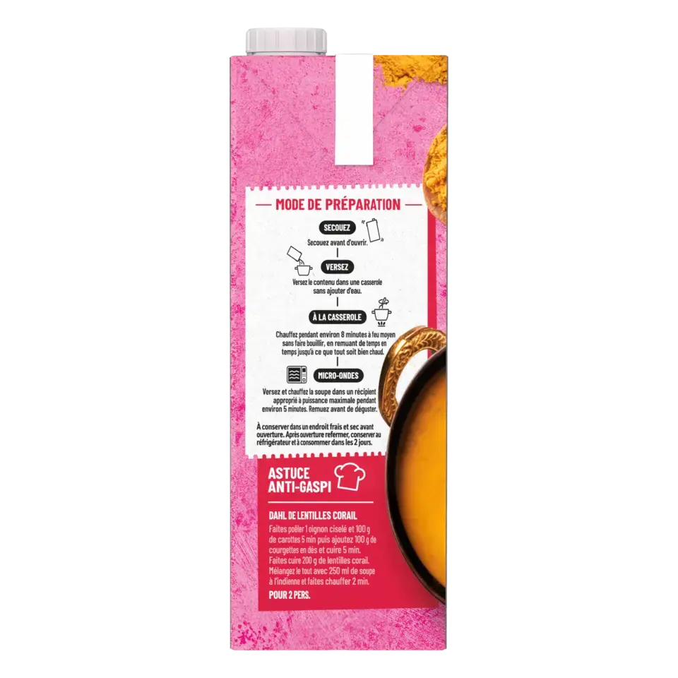 MAGGI Liquid Soup Indian Brick 6x1L FR
