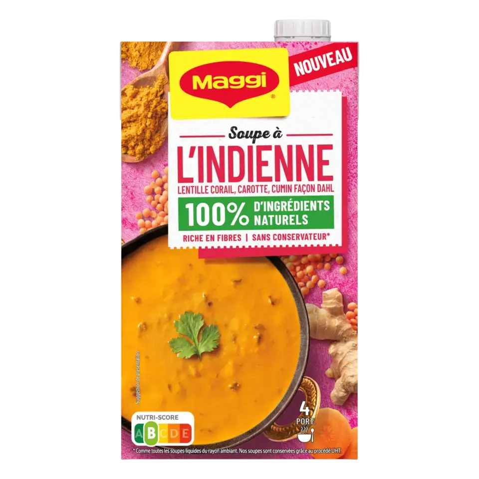 MAGGI Liquid Soup Indian Brick 6x1L FR