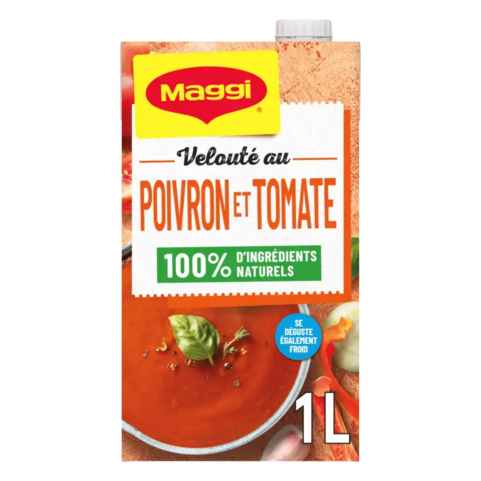 MAGGI Liquid Soup Tomato Red Pepper Brick 6x1L FR