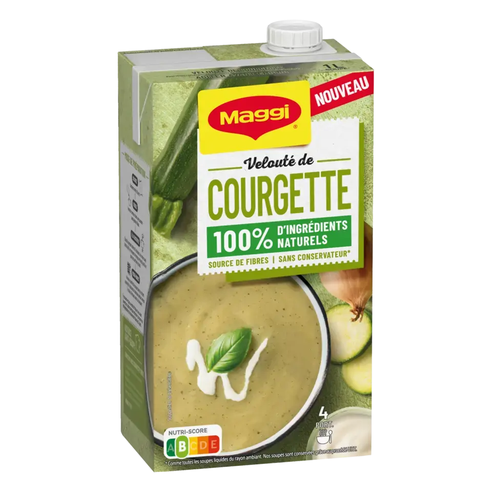 MAGGI Liquid Soup Zucchini &amp; Yogurt Brick 6x1L FR