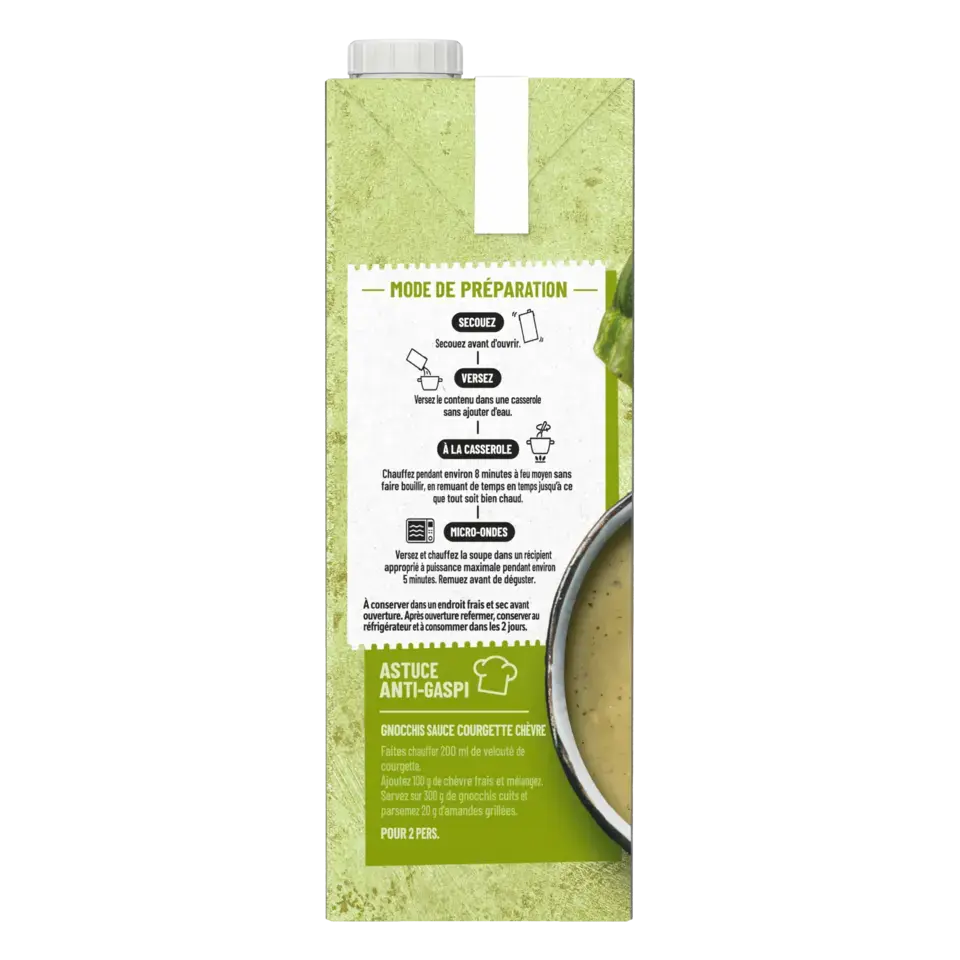 MAGGI Liquid Soup Zucchini &amp; Yogurt Brick 6x1L FR