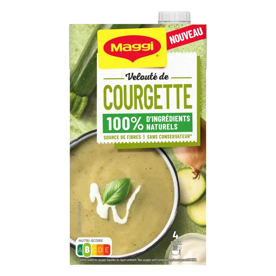 MAGGI Liquid Soup Zucchini &amp; Yogurt Brick 6x1L FR
