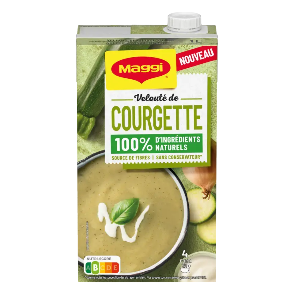 MAGGI Liquid Soup Zucchini &amp; Yogurt Brick 6x1L FR