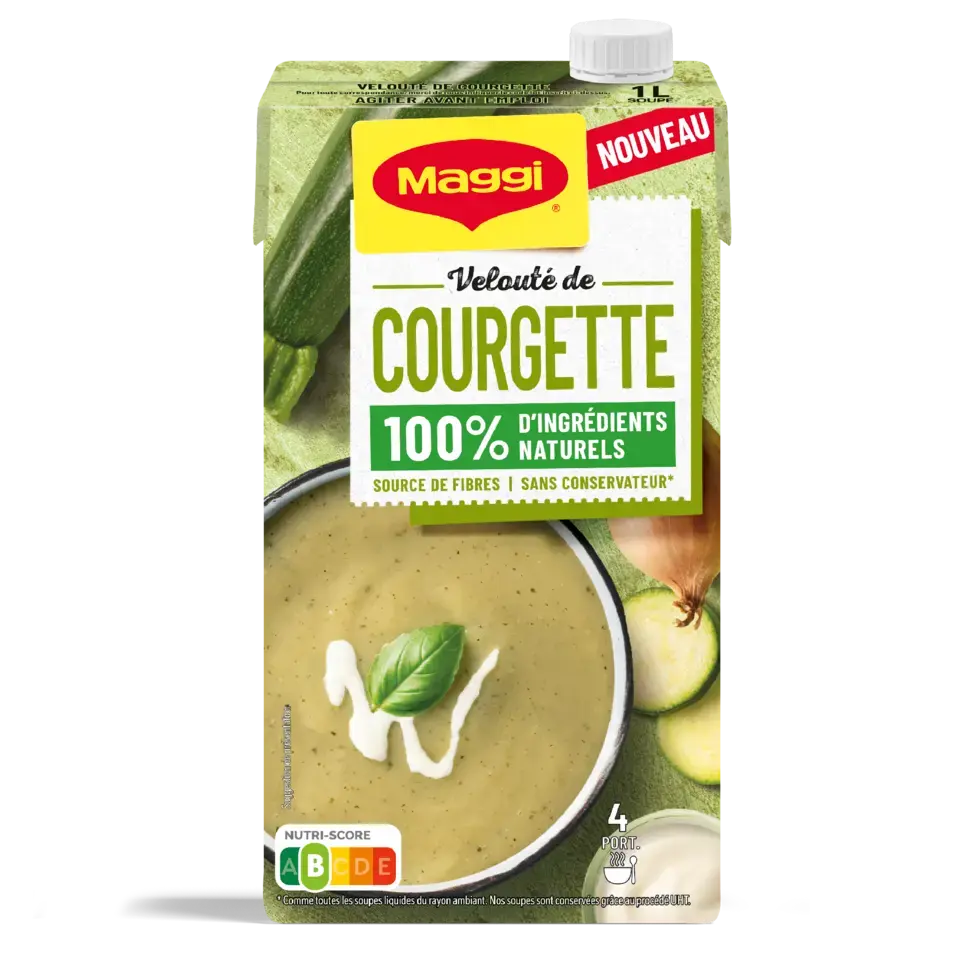 MAGGI Liquid Soup Zucchini &amp; Yogurt Brick 6x1L FR