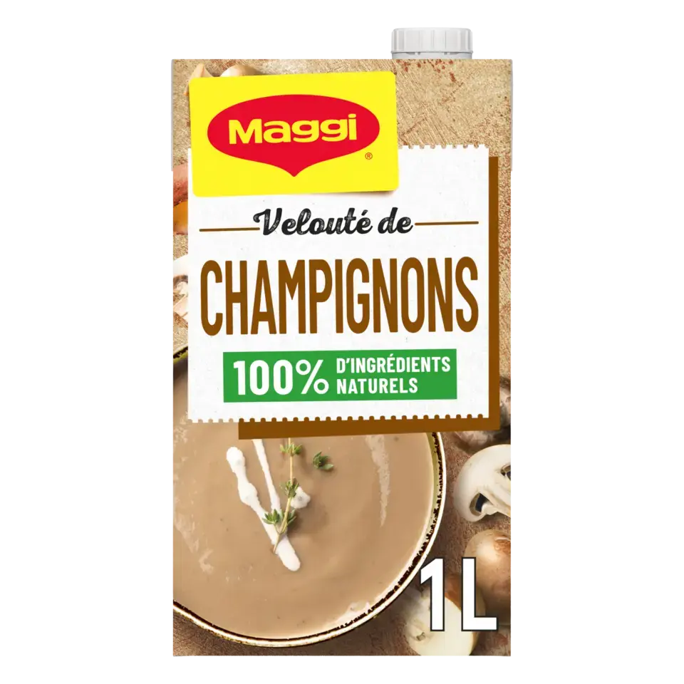 MAGGI Liquid Soup Mushroom Brick 6x1L FR