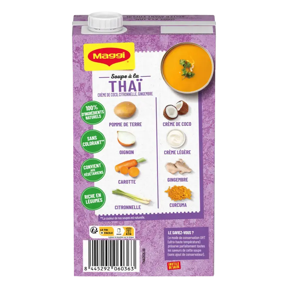 MAGGI Liquid Soup Thai Brick 6x1L FR