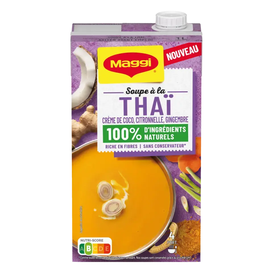 MAGGI Liquid Soup Thai Brick 6x1L FR