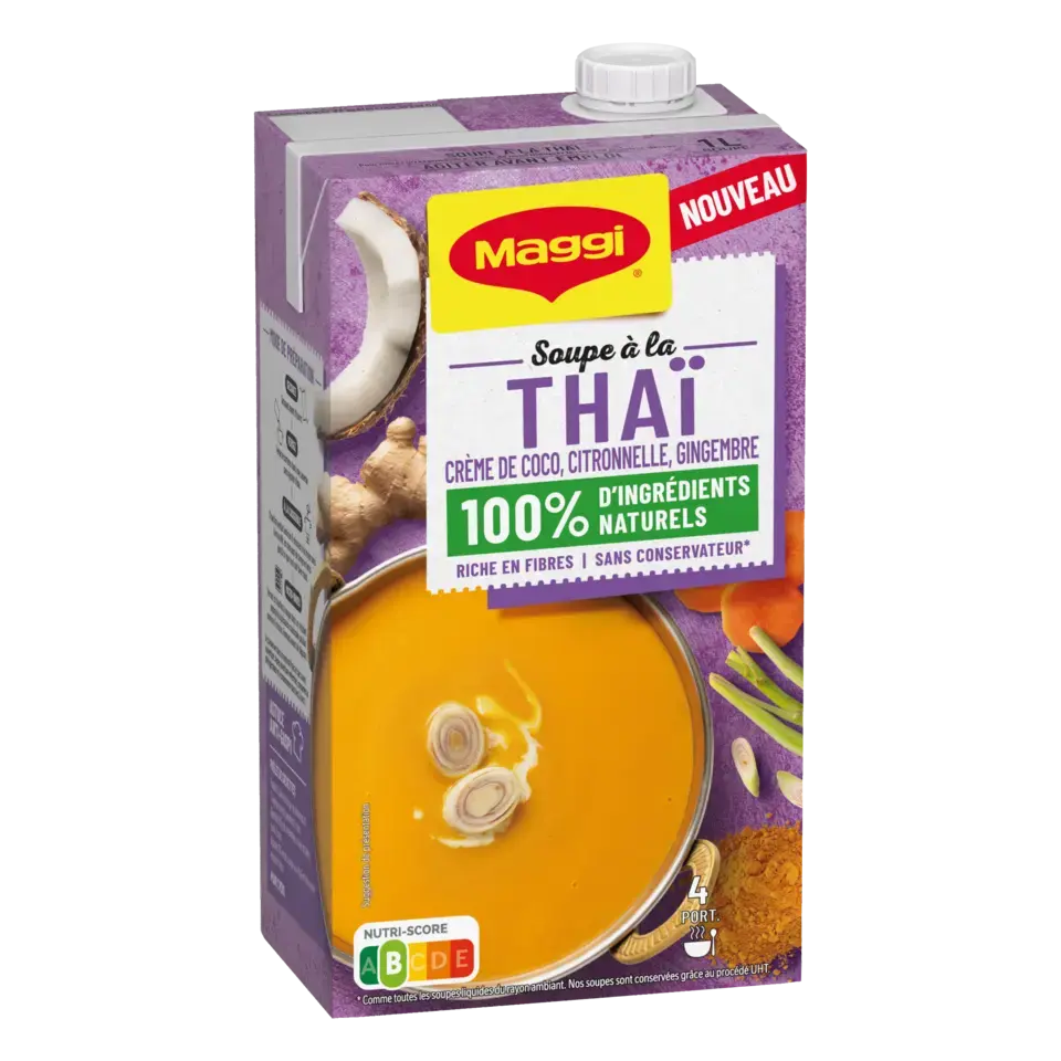 MAGGI Liquid Soup Thai Brick 6x1L FR