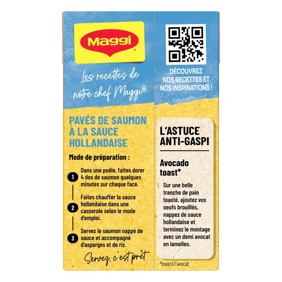 MAGGI Ma Sauce Fine Hollandaise Carton 12x250ml FR