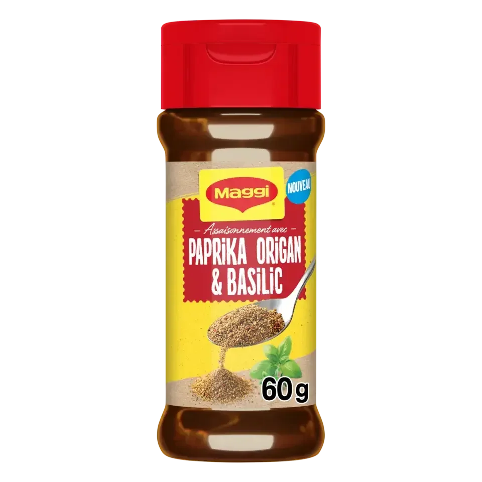 MAGGI Assaisonnement Poudre Paprika Bottle 8x60g FR