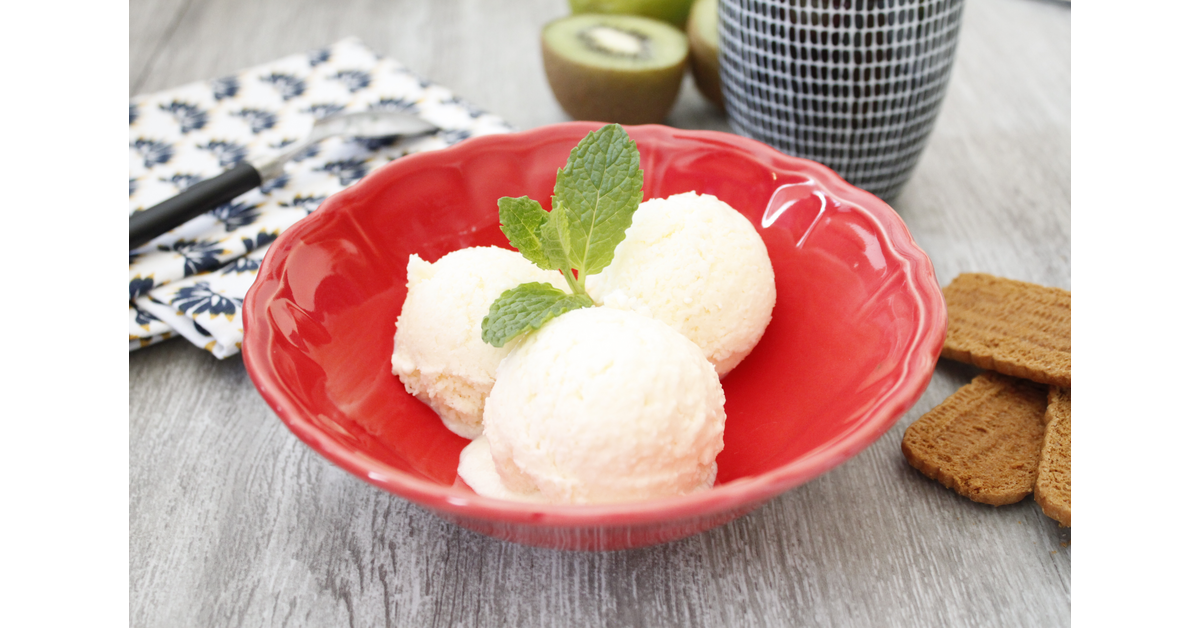 Glace à la noix de coco