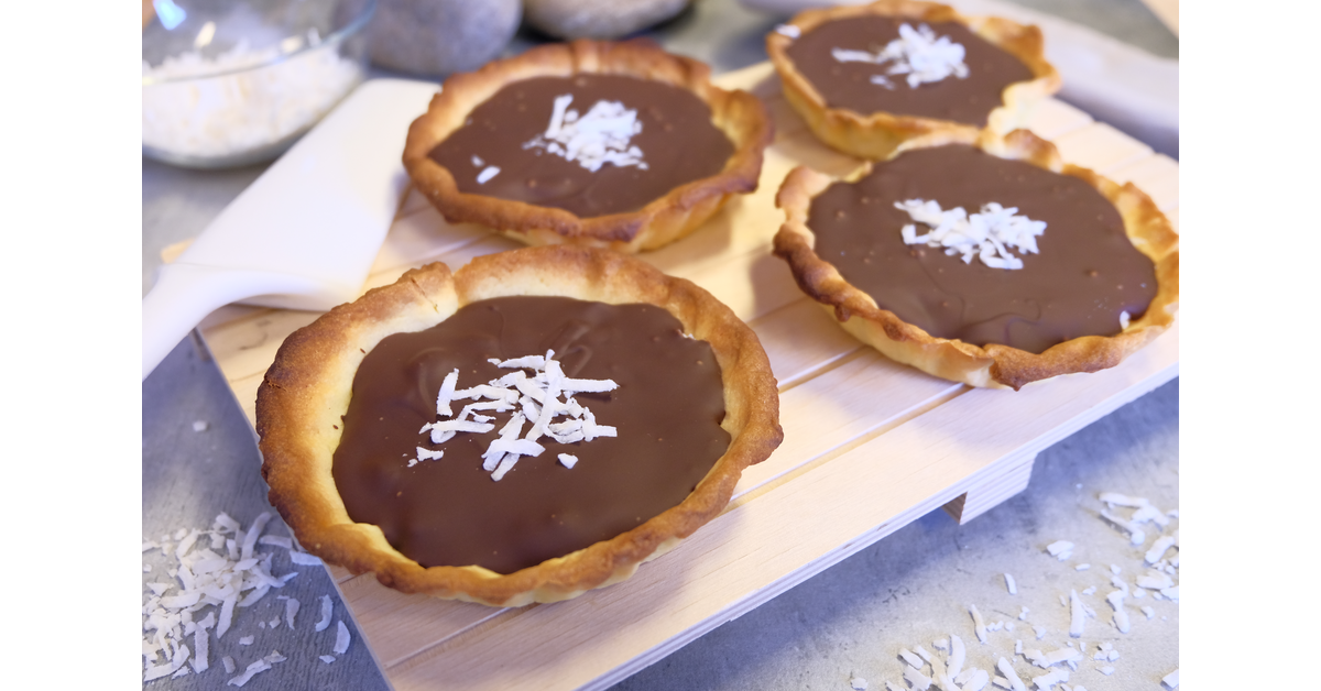 Tartelettes chocolat coco