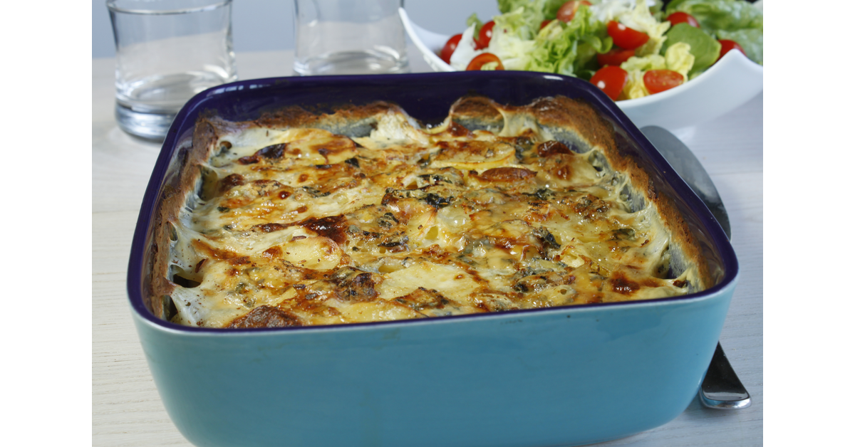 Gratin dauphinois au bleu d'Auvergne