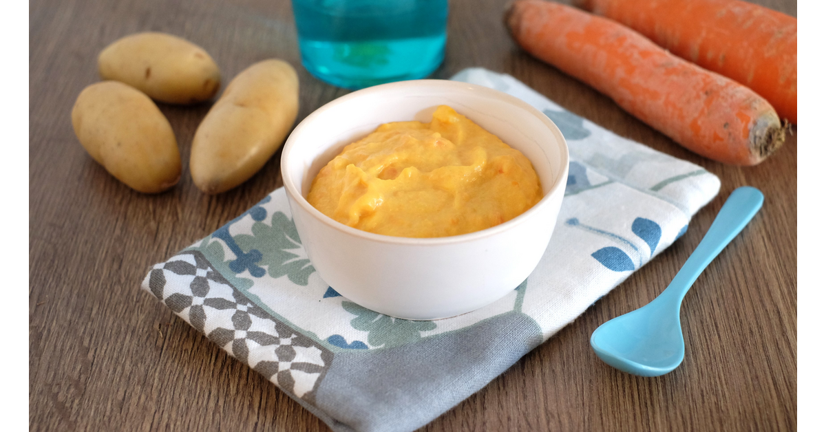 Recette brandade de colin et carottes pour bébé